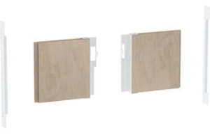 Picture of Geberit - Montageplatten GEBERIT Duofix Holz, auf Geberit ONE Waschtisch mit Unterschränken abgestimmte Breite, Art.Nr. :111.955.00.1
