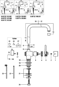 Picture of LAUFEN - GRIFF MIT FÜHRUNG TWIN L=66.5 d42 CHRO, Art.Nr. :WI9156235100002