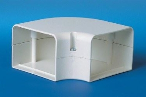 Picture of LINUM BOGEN 90° - 70 MM - RAL9002 ,  alte Kode : FB.070, Art.Nr. :ADP-1223-013