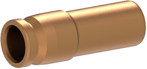 Picture of +GF+ iFIT Übergangs-Modul Rotguss bleifrei Mit Pressende, Grösse: 25/32 ‑ 22, Art.Nr.: 762102192