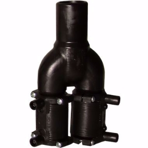 Picture of +GF+ ELGEF Plus Elektroschweiss Y-Stück Set PE 100 d32-40mm / SDR11 / Mit Stutzenende, d1 mm: 40, Art.Nr.: 193281741