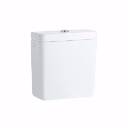 Picture of Laufen MODERNA R - Spülkasten, Wasseranschluss seitlich hinten mittig, 049 perga, Wasseranschluss seitlich links oder rechts und hinten Mitte, 380 x 175 x 402, Art.Nr. : H8265400498701