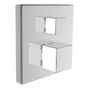 Picture of Laufen Armaturen - Fertigmontage-Set für thermostatischen 2-Griff UP-Bademischer, zu Simibox Standard & Simibox Light, mit integriertem Rohrunterbrecher , Art.Nr. : HF901187100000