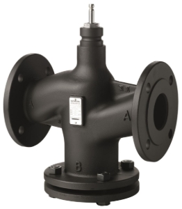 Picture of Siemens Durchgangsventil, Flansch, PN16, DN150, kvs 315, druckkompensiert, Art.Nr.: VVF43.150-315K