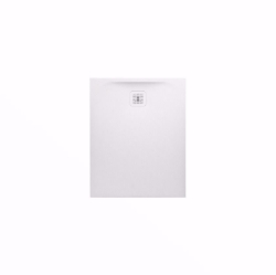 Picture of Laufen PRO - Duschwanne, aus Verbundwerkstoff Marbond, superflach, rechteckig, Ablauf an kurzer Seite, 1000 x 800 x 32,  000, weiss , Art.Nr. : H2109510000001
