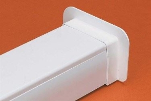 Picture of Linum OPTIMAL WANDANSCHLUSS OD-90 - RAL9003, alte Kode :  ODWR-90, Art.Nr. :ADP-2411-010