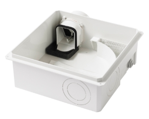 Picture of Limodor - Ventilatorgehäuse Limodor M aus Kunststoff, Typ: MH‑G, Anschluss: Stutzen hinten, Art.Nr. :12000