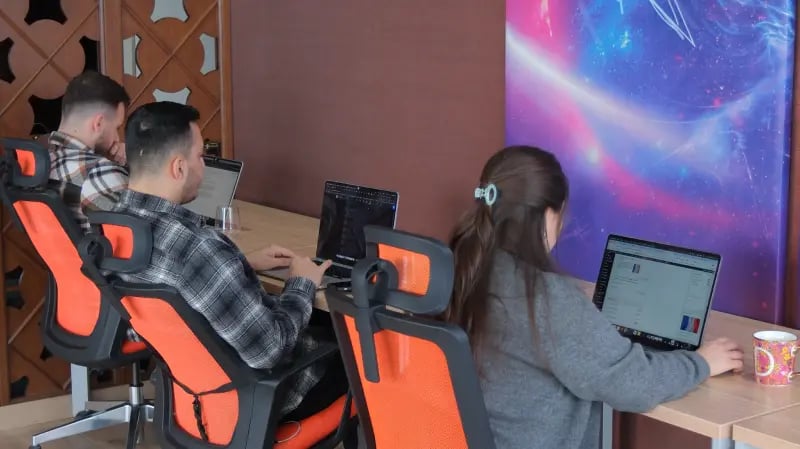 Webtures training session