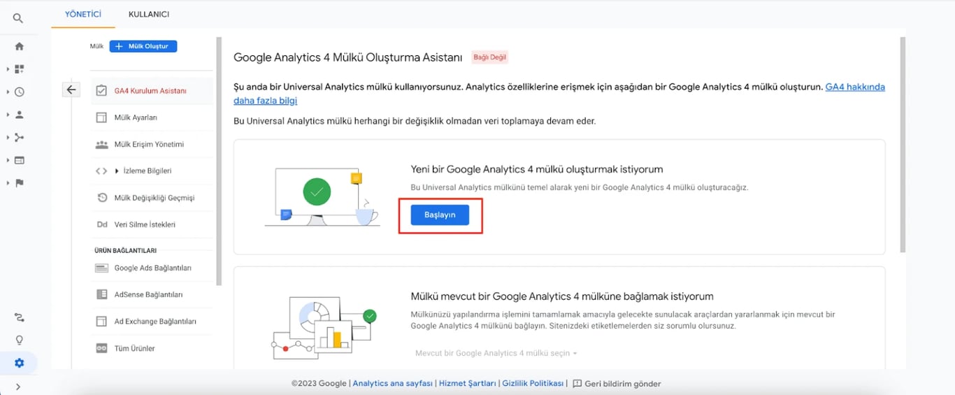 Google Analytics 4 Kurulumu