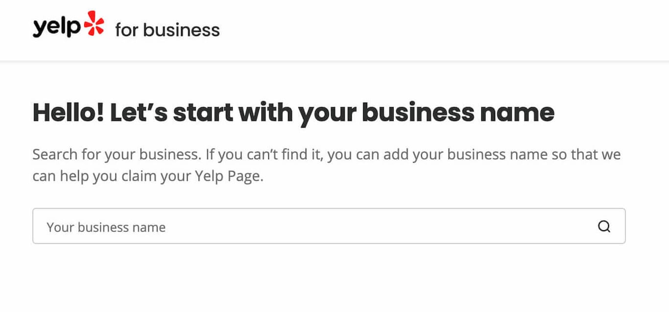 yelp işletme ekleme