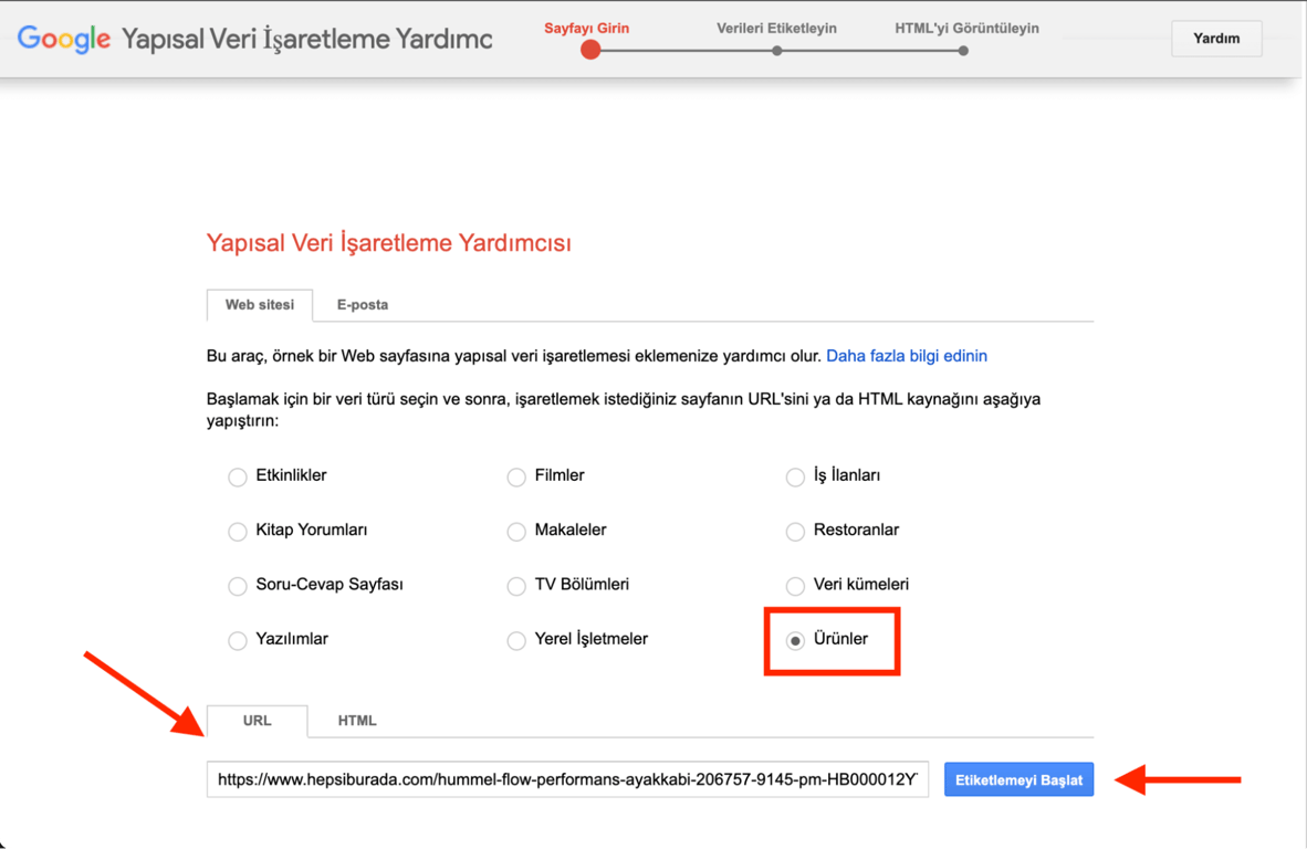 Yapısal veri test aracı