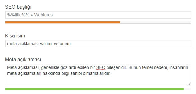 Meta açıklamaları
