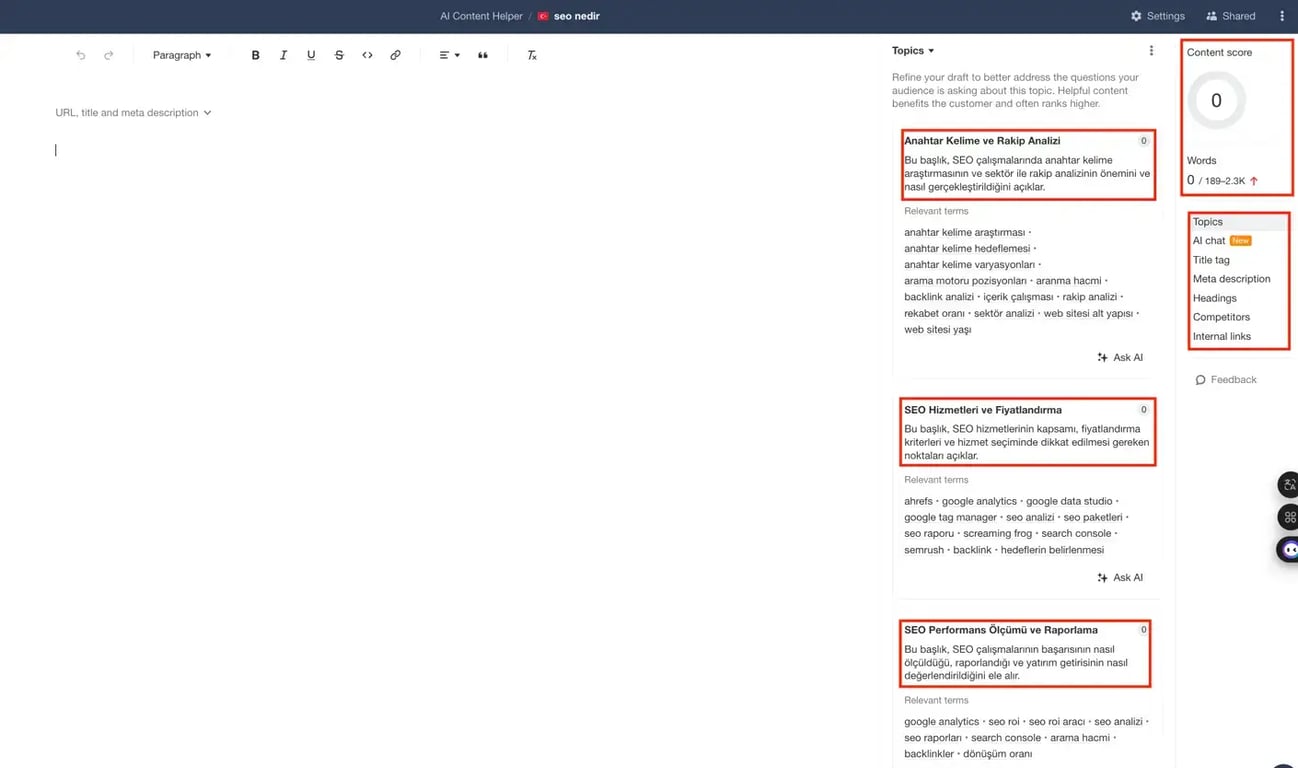ai content helper nedir