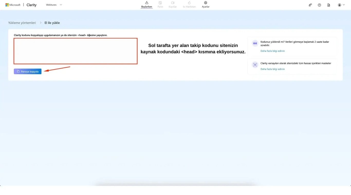 microsoft clarity kod 2