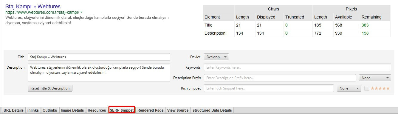 Screaming Frog Memory Configuration