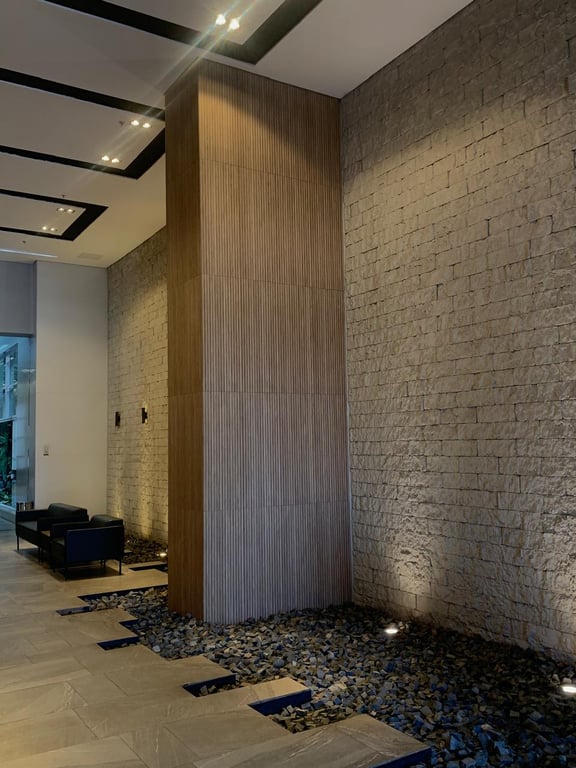 Interior do edifício The Place Corporate - Clínica Dr. Kleber Sandim