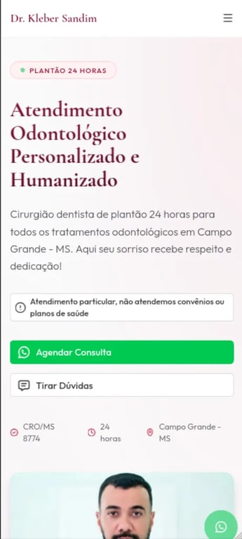 Dr. Kleber Sandim - Mobile