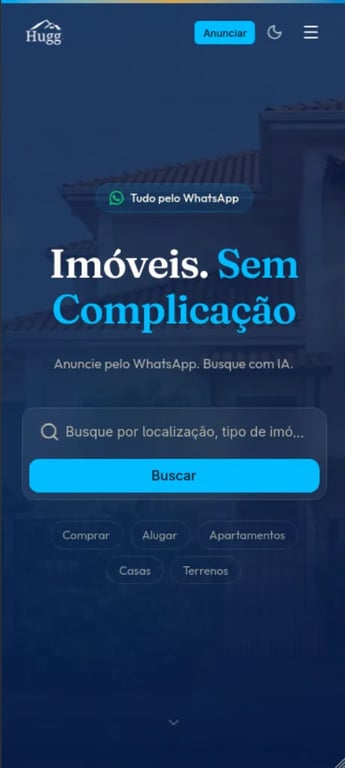 Hugg Imóveis - Mobile