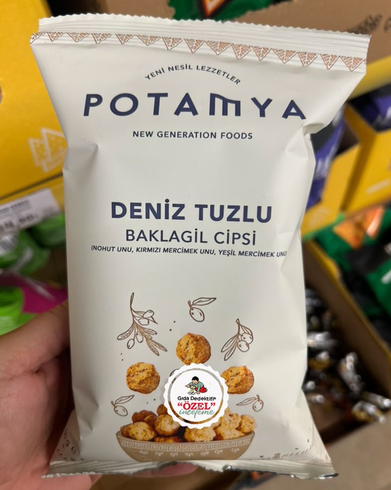 Potamya Deniz Tuzlu Baklagil Cipsi
