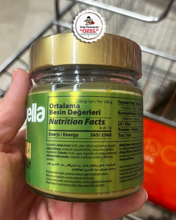 Antepsan Antebella Antep Fıstığı Kreması