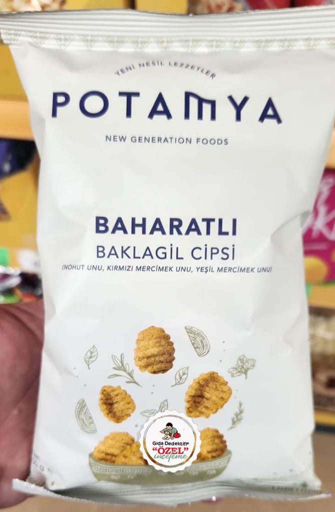 Potamya Baharatlı Baklagil Cipsi