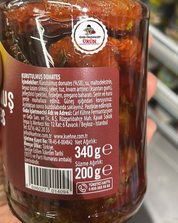 Kühne Kurutulmuş Domates