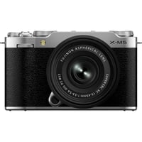 Máy ảnh Fujifilm X-M5 Kit XC 15-45mm F3.5-5.6 OIS PZ Bạc