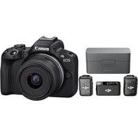 Canon EOS R50 Kit RF-S 18-45mm F4.5-6.3 IS STM + DJI Mic 2