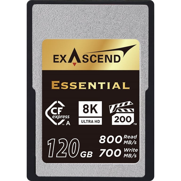 Thẻ nhớ CFexpress Exascend Essential 120GB 800MB/700MB/s