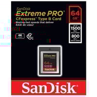 Thẻ nhớ CFexpress SanDisk Extreme Pro 64GB 1500Mb/800Mb/s