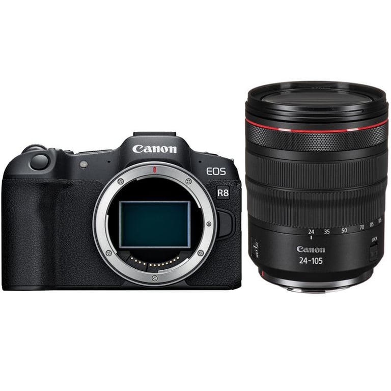 Máy ảnh Canon EOS R8 kit RF24-105mm F4 L IS USM