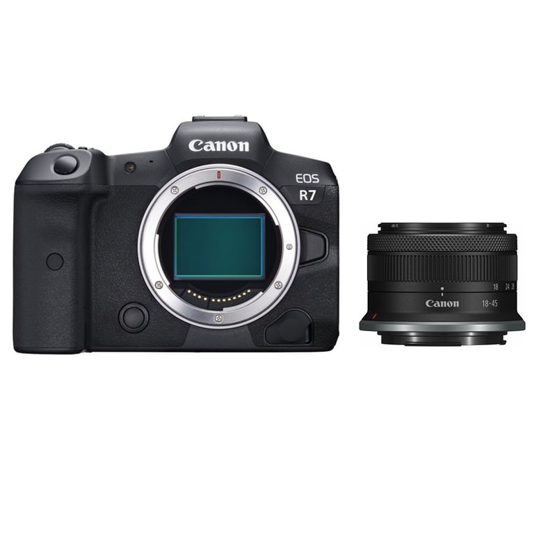 Máy ảnh Canon EOS R7 kit RF-S18-45mm F4.5-6.3 IS STM (Nhập khẩu)