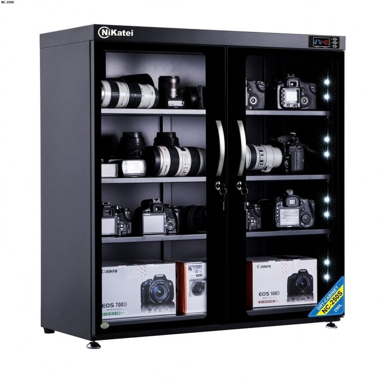 Tủ Chống Ẩm Nikatei NC-250S (235 lít)