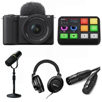 Sony ZV-E10 Mark II Kit + Rode Streamer X + ( Shure MV7 + Kit ) + Ugreen XLR sang giắc XLR 20711 3m + Shure SRH440A
