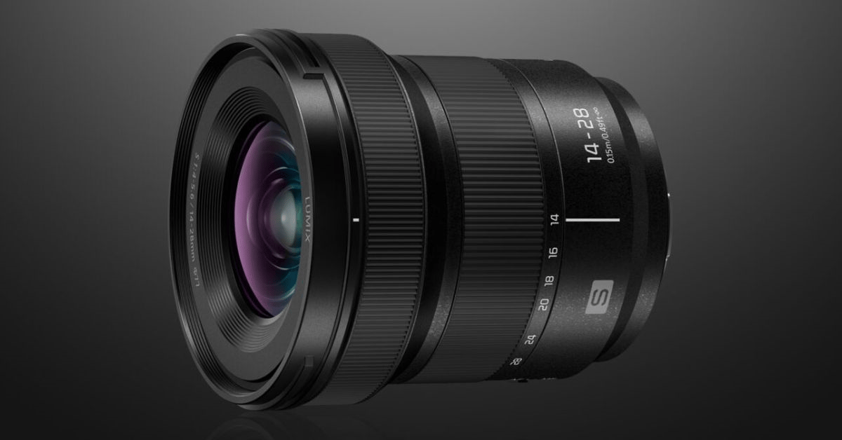 Panasonic LUMIX S 14-28mm F4-5.6 MACRO mới – Zoom góc rộng cho máy ảnh L-Mount