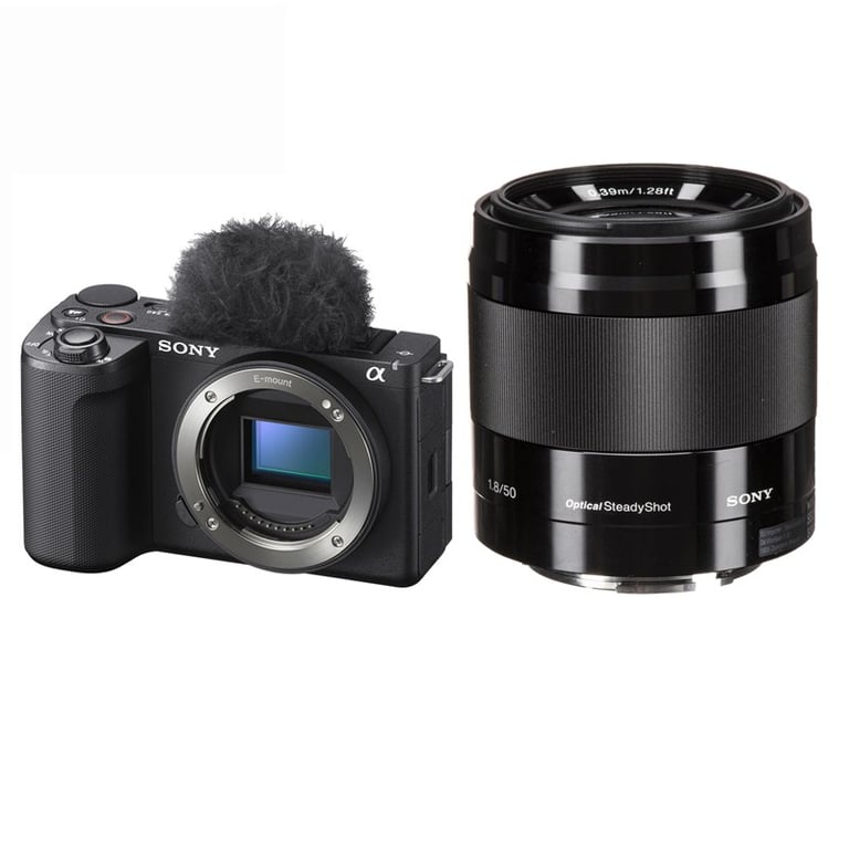 Sony ZV-E10 Mark II Body + Sony E 50mm F1.8 OSS
