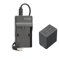 Bộ pin sạc Ravpower NP-FV100 cho Sony NP-FV100, DCR-SR15, SR21, SR68, SR88, HXR
