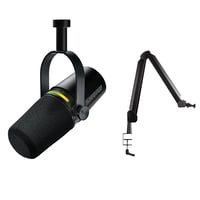 Shure MV7+ + Elgato Wave Mic Arm
