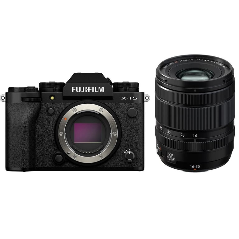 Máy ảnh Fujifilm X-T5 Kit XF16-50mm F2.8-4.8 R LM WR Đen