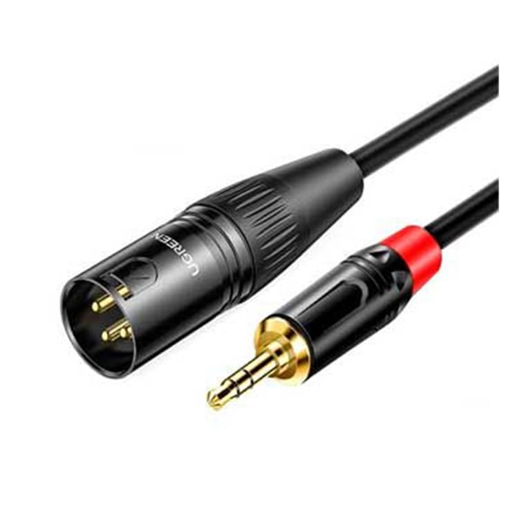 Dây chuyển đổi Ugreen 3.5mm sang XLR AV162 1.5m
