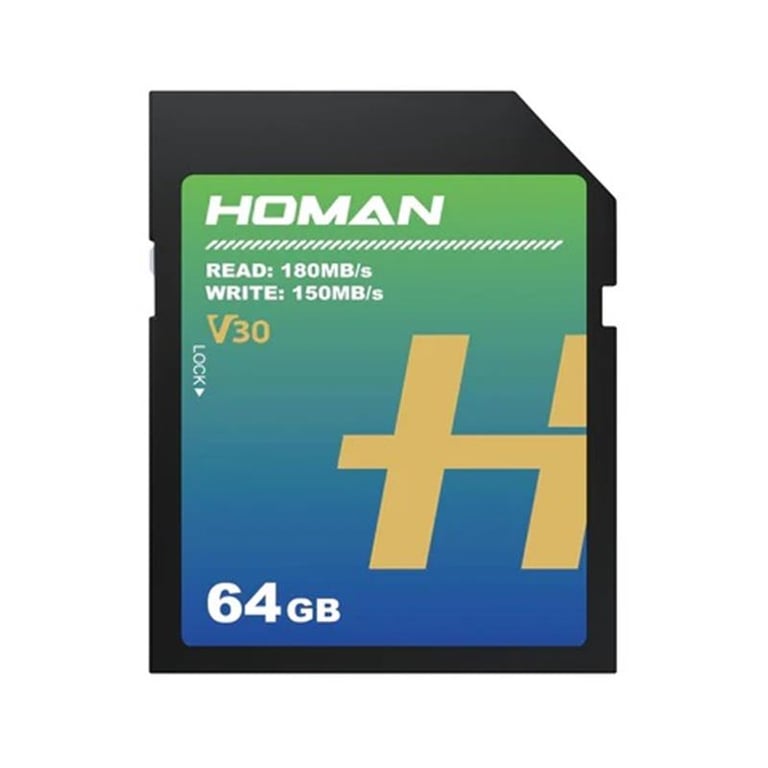 Thẻ nhớ UHS-I SD Homan 64GB 180MB/150MB/s