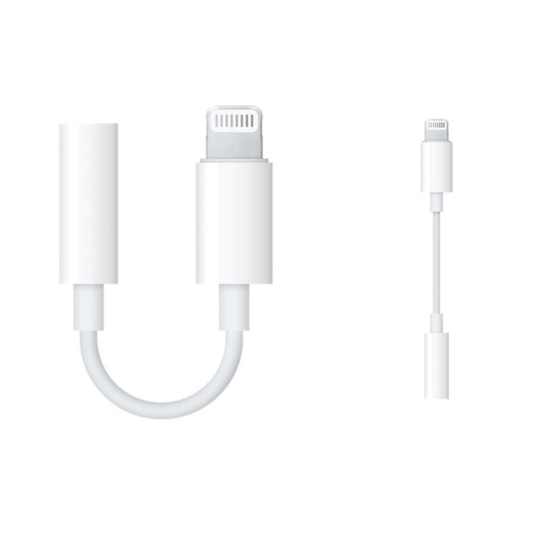 Cáp chuyển đổi Lightning sang 3.5mm Apple MMX62 Trắng