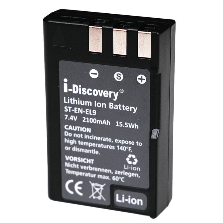 Pin i-Discovery EN-EL9 cho Nikon D40, D40X, D60, D3000, D5000