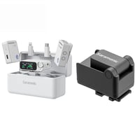 Microphone Saramonic Ultra ( 2TX + 1RX ) Trắng + Saramonic Ultra Camera Adapter cho Sony