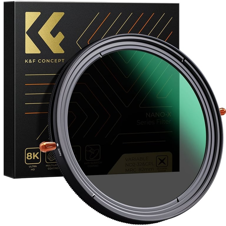 Kính lọc K&F Concept Nano-X CPL + NDX ND2-ND32 77mm