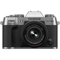 Máy ảnh Fujifilm X-T50 Kit XC15-45mm F3.5-5.6 OIS PZ Bạc