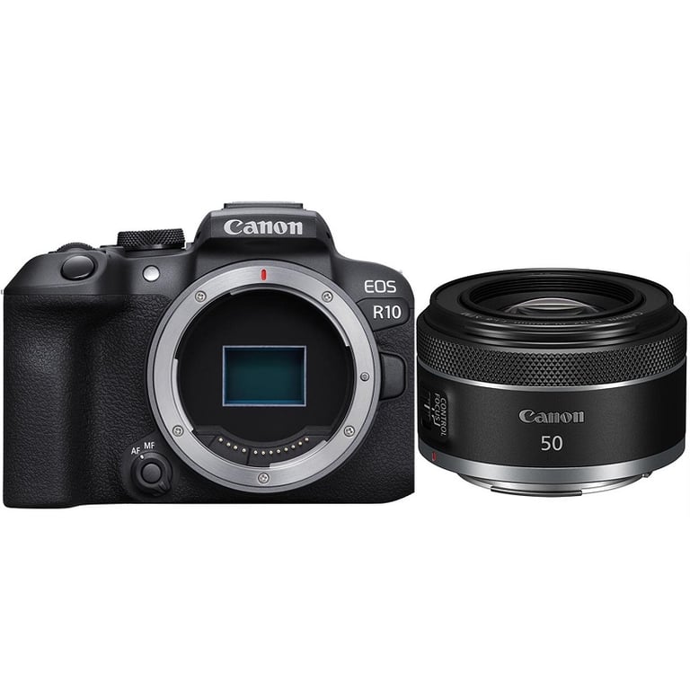 Máy ảnh Canon EOS R10 Body + RF 50mm F1.8 STM