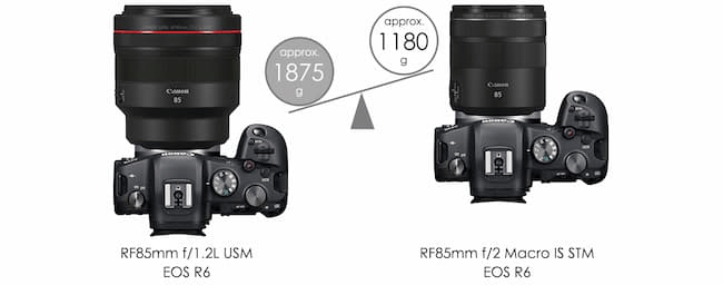 Ống kính Canon RF85mm F2 Macro IS STM