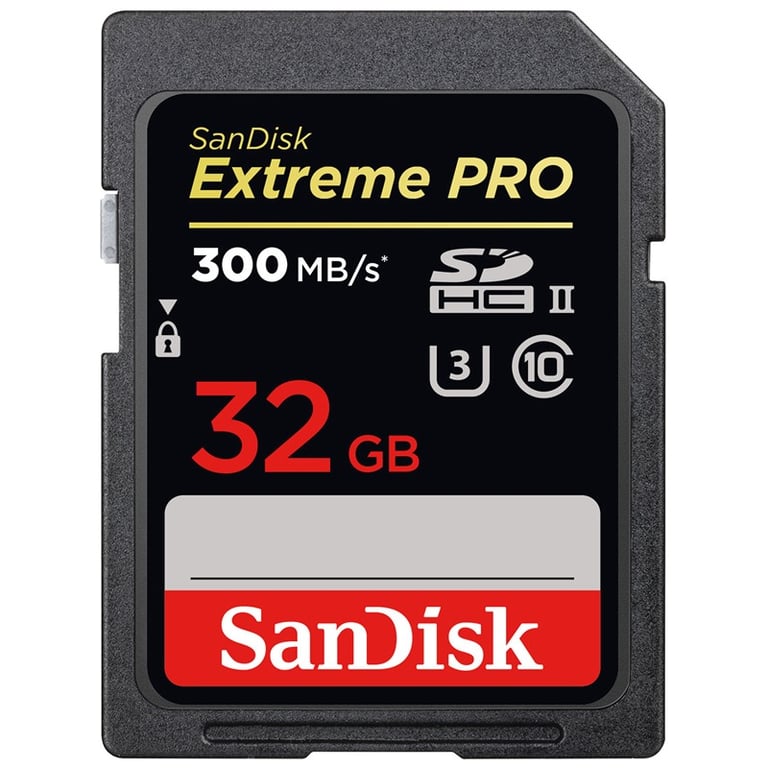 Thẻ Nhớ SDHC SanDisk Extreme Pro 32GB 300Mb/260Mb/s