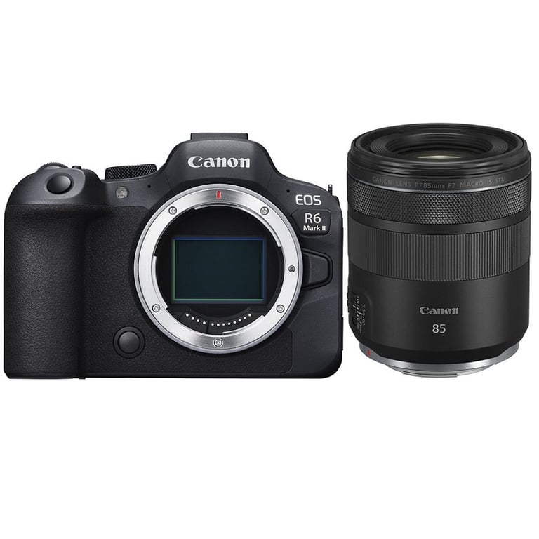 Canon EOS R6 Mark II Body + Canon RF 85mm F2 Macro IS STM